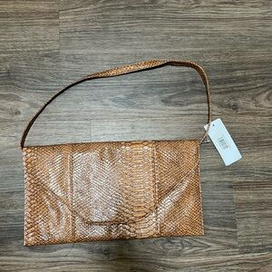 Bella Collection brown animal print purse